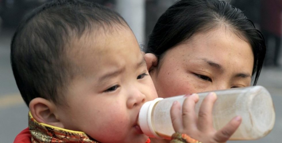 China infant